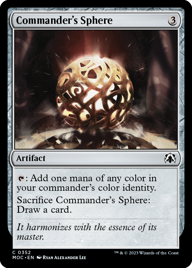 Commander's Sphere [March of the Machine Commander] | Golgari Games