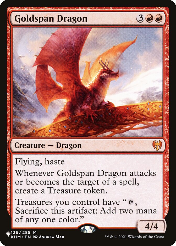 Goldspan Dragon [The List] | Local Legends