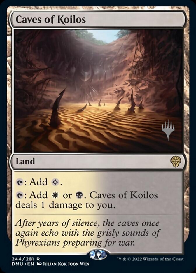 Caves of Koilos (Promo Pack) [Dominaria United Promos] | Golgari Games