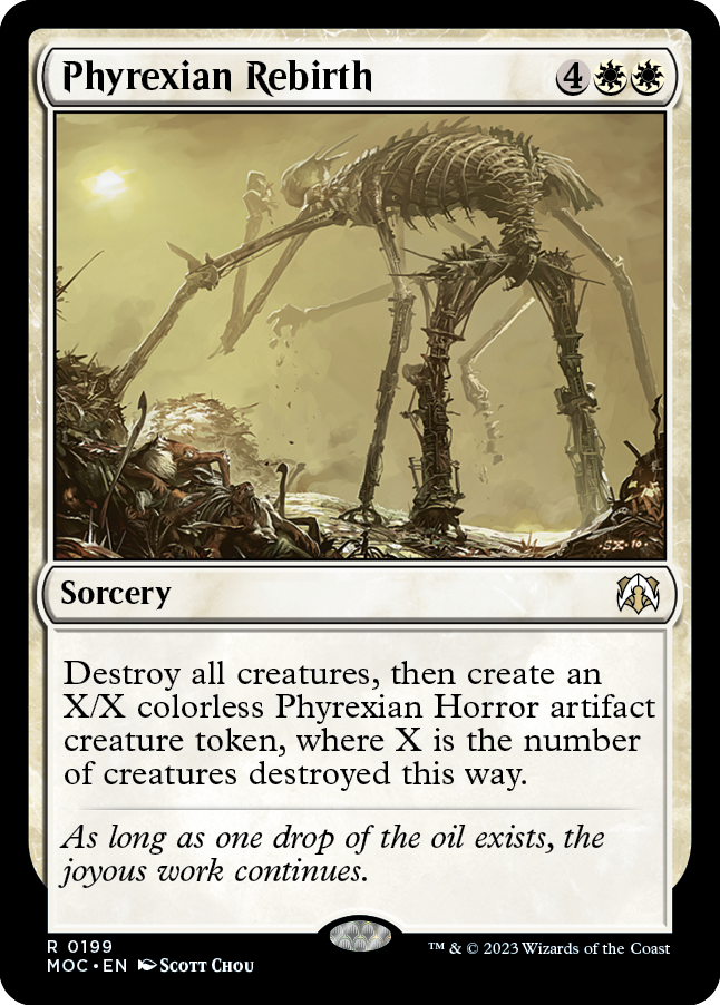 Phyrexian Rebirth [March of the Machine Commander] | Local Legends