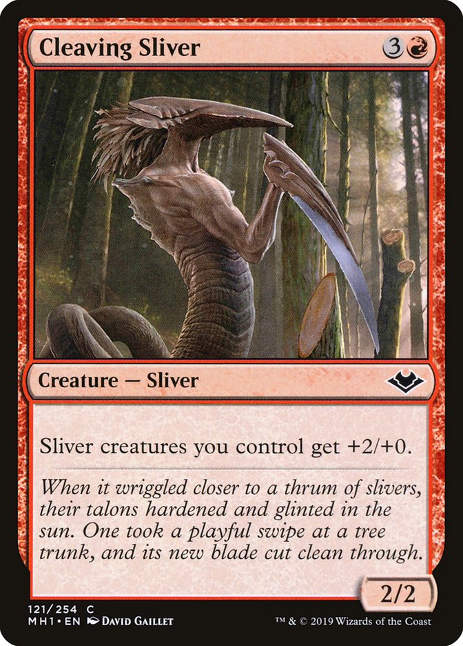 Cleaving Sliver [Modern Horizons] | Local Legends