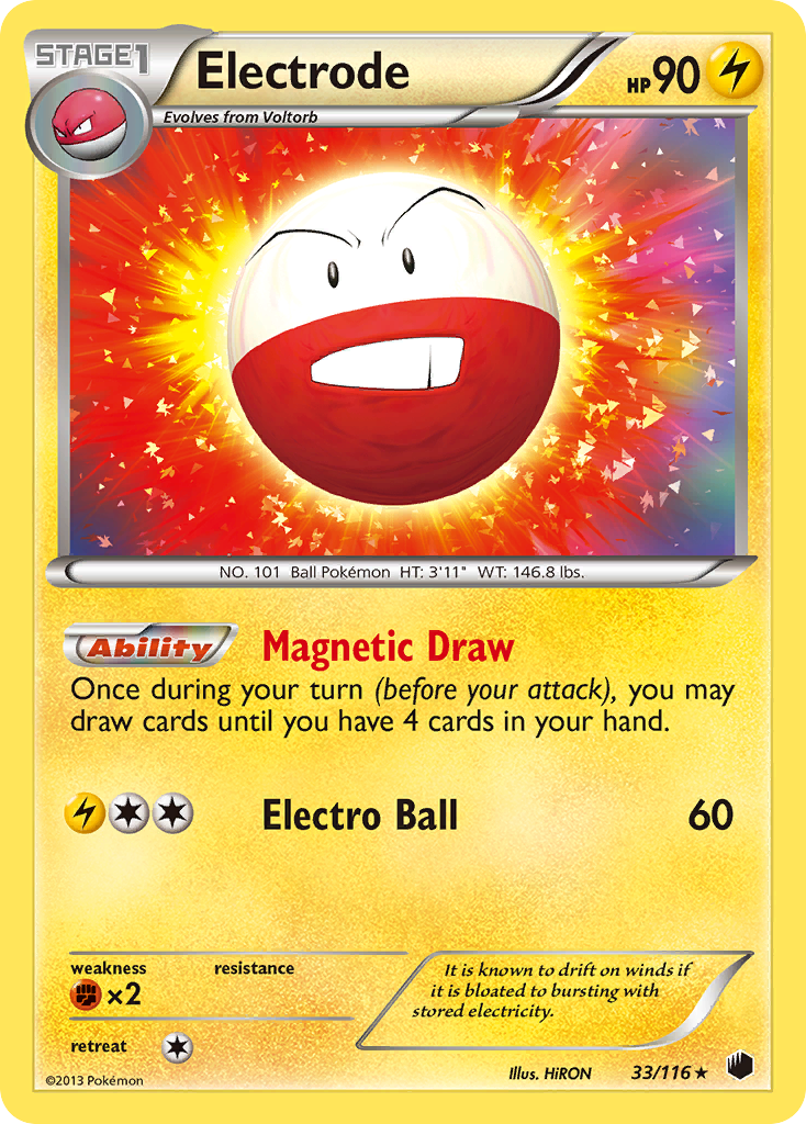 Electrode (33/116) [Black & White: Plasma Freeze] | Local Legends