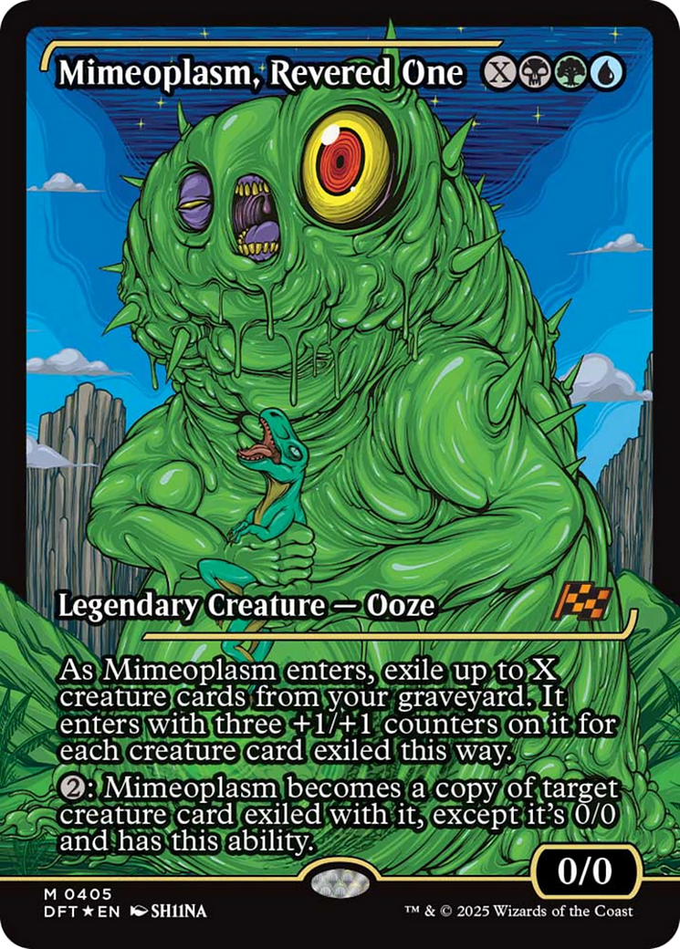 Mimeoplasm, Revered One (Showcase) [Aetherdrift] | Local Legends