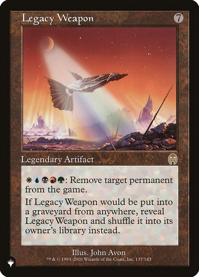 Legacy Weapon [The List] | Local Legends