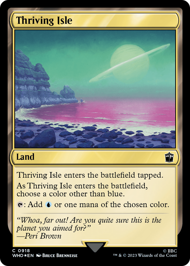 Thriving Isle (Surge Foil) [Doctor Who] | Local Legends