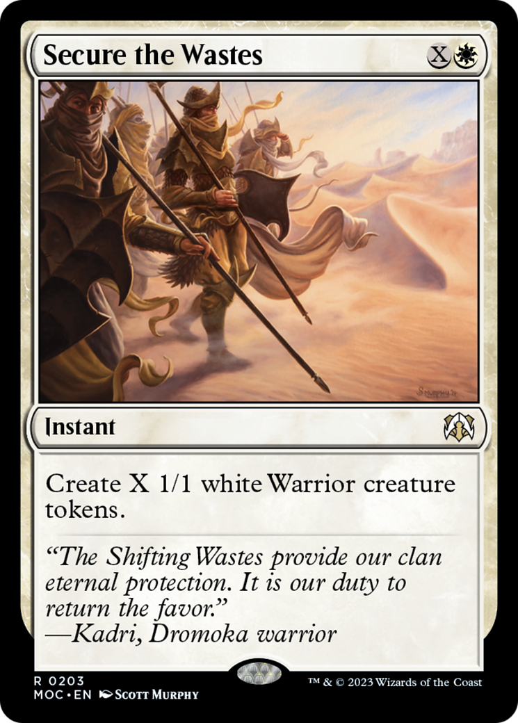 Secure the Wastes [March of the Machine Commander] | Local Legends