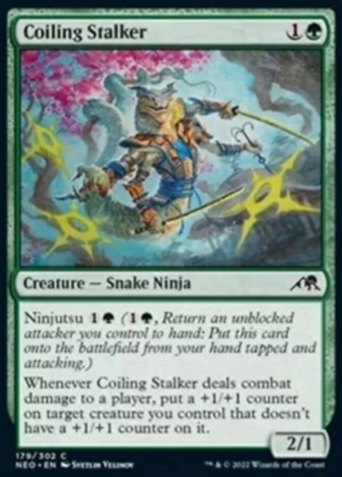 Coiling Stalker [Kamigawa: Neon Dynasty] | Golgari Games