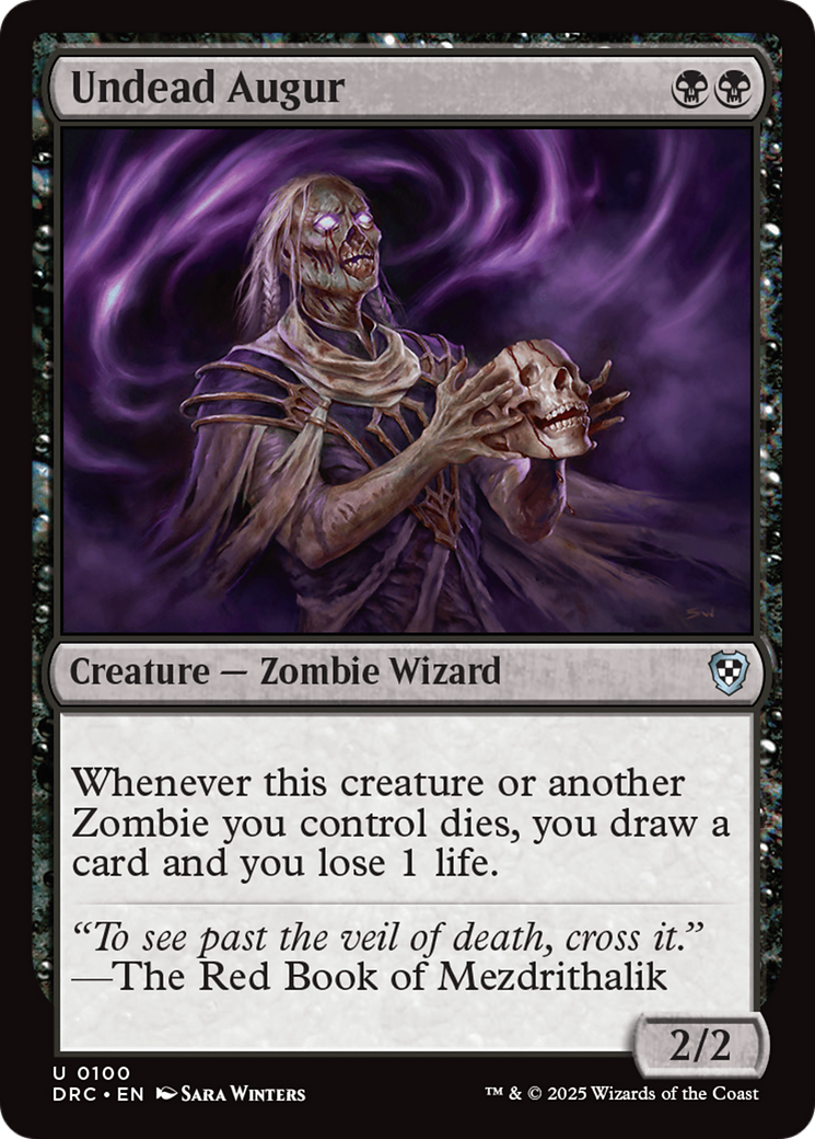 Undead Augur [Aetherdrift Commander] | Local Legends