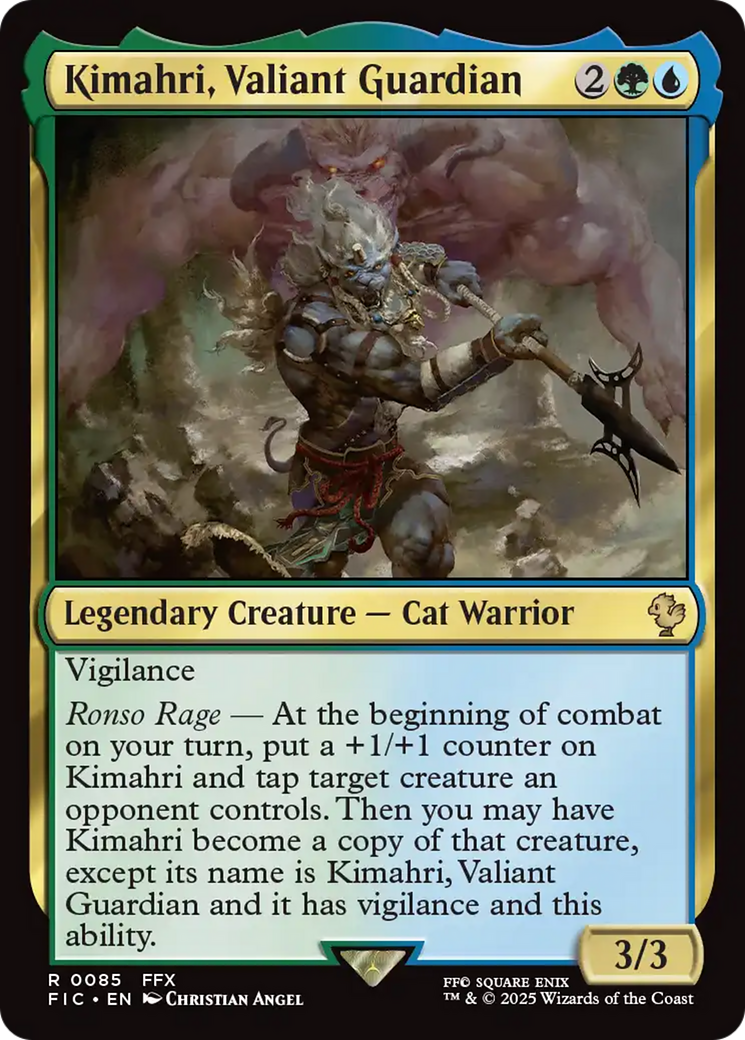 Kimahri, Valiant Guardian [FINAL FANTASY Commander] | Local Legends