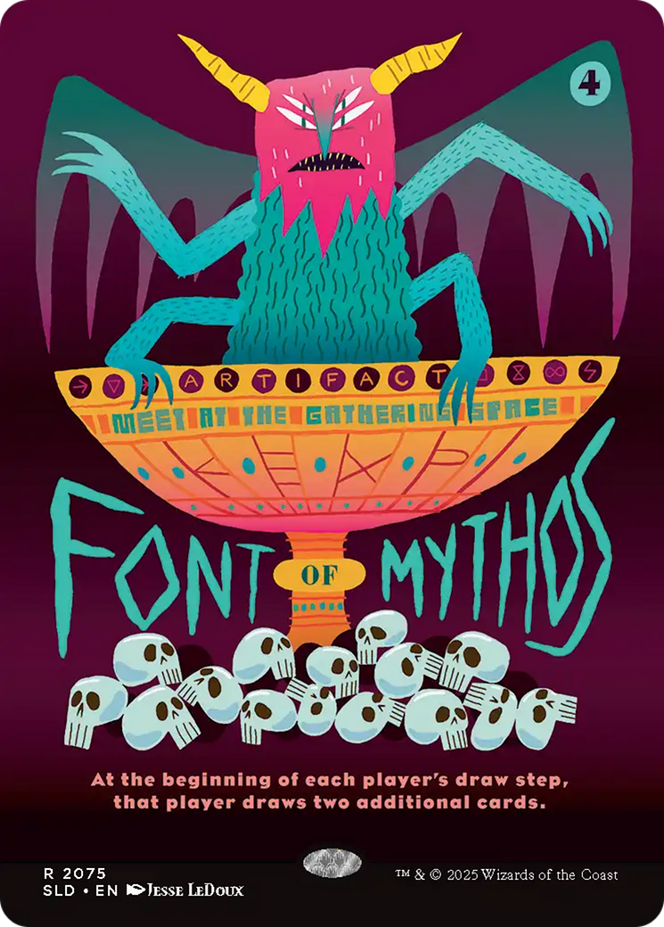 Font of Mythos (Rainbow Foil) [Secret Lair Drop Series] | Local Legends