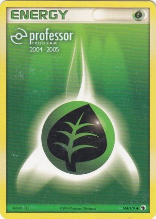 Grass Energy (104/109) (2004 2005) [Professor Program Promos] | Golgari Games