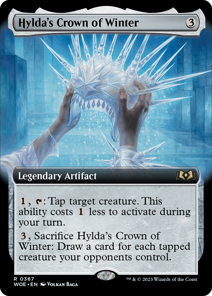 Hylda's Crown of Winter (Extended Art) [Wilds of Eldraine] | Local Legends