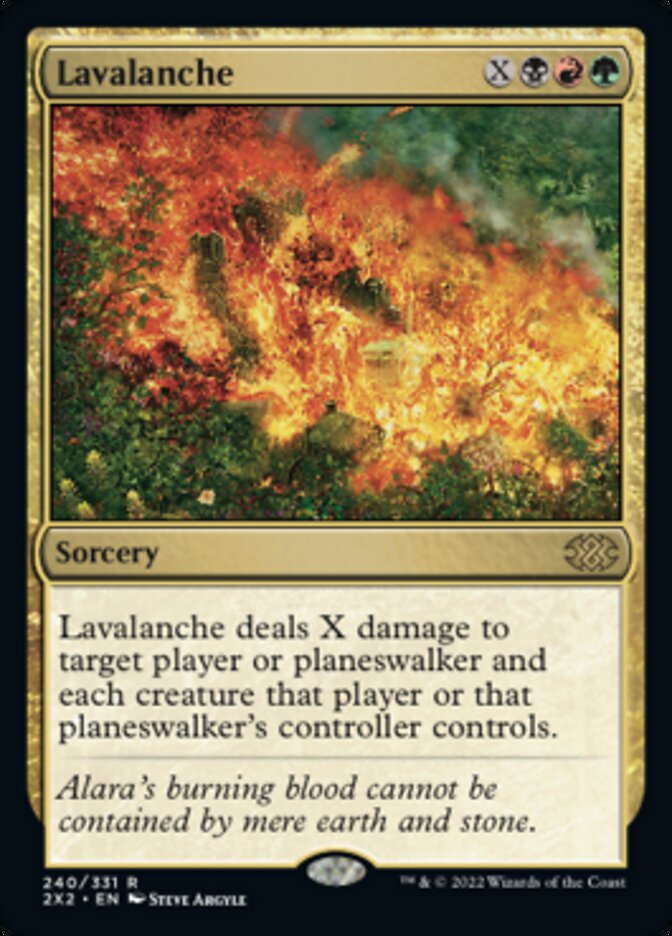 Lavalanche [Double Masters 2022] | Local Legends