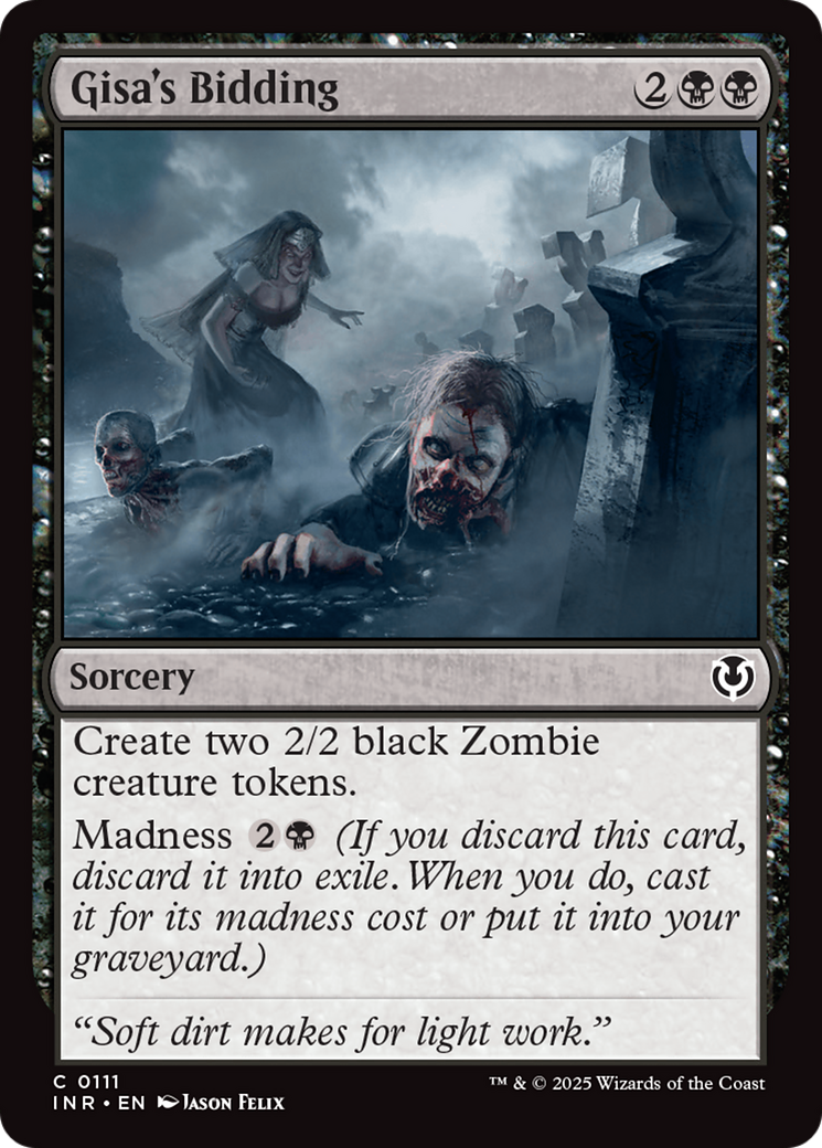 Gisa's Bidding [Innistrad Remastered] | Local Legends