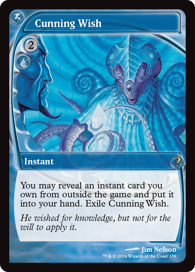 Cunning Wish (Future Sight) [Mystery Booster 2] | Local Legends