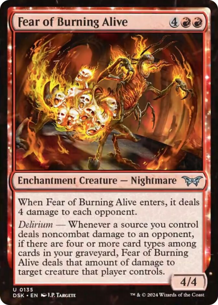 Fear of Burning Alive [Duskmourn: House of Horror] | Local Legends
