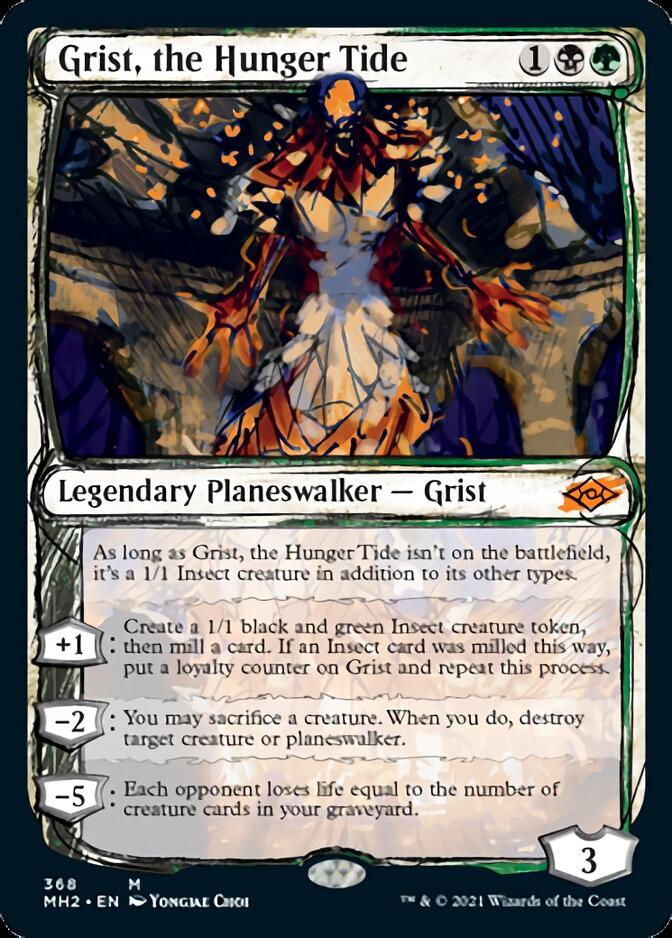 Grist, the Hunger Tide (Sketch) [Modern Horizons 2] | Golgari Games