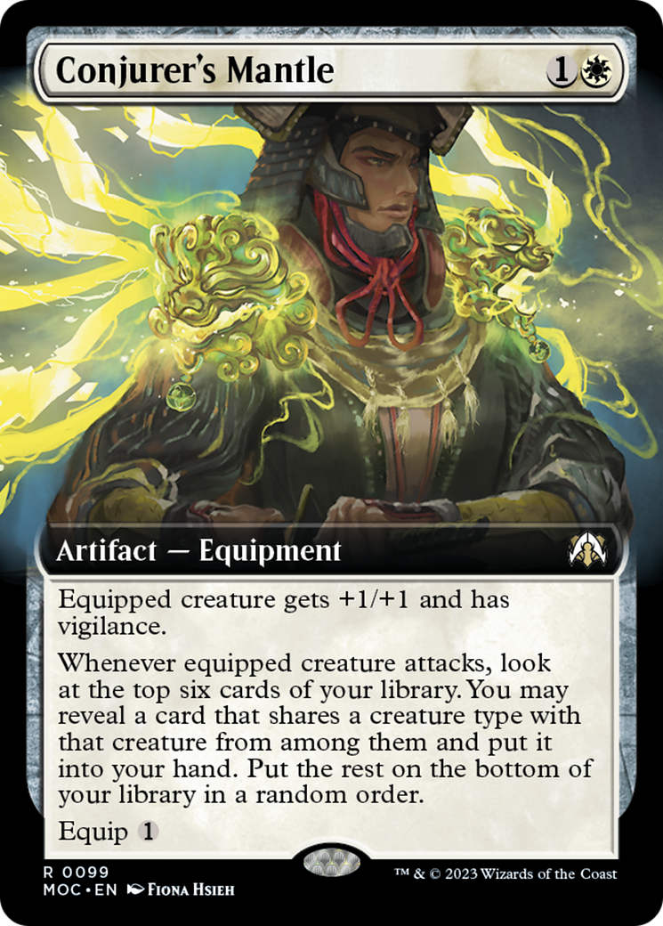 Conjurer's Mantle (Extended Art) [March of the Machine Commander] | Local Legends