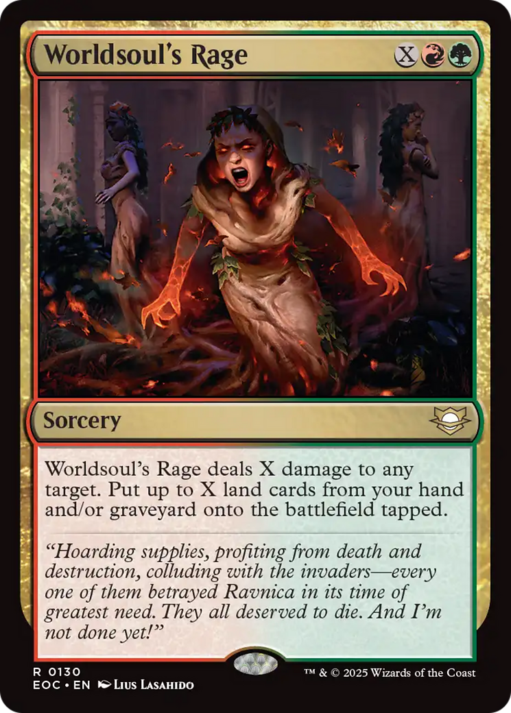 Worldsoul's Rage [Edge of Eternities Commander] | Local Legends