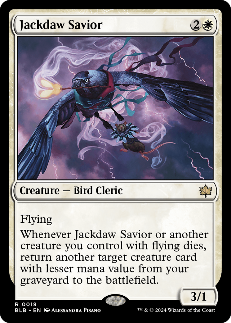 Jackdaw Savior [Bloomburrow] | Golgari Games