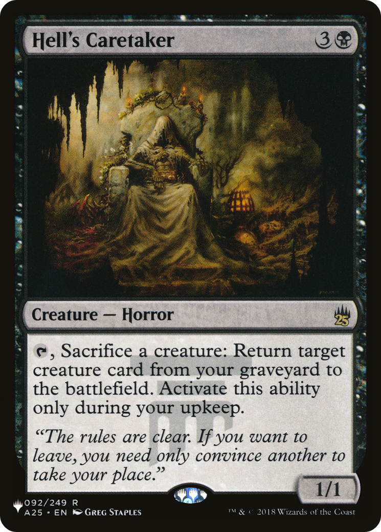 Hell's Caretaker [The List] | Local Legends