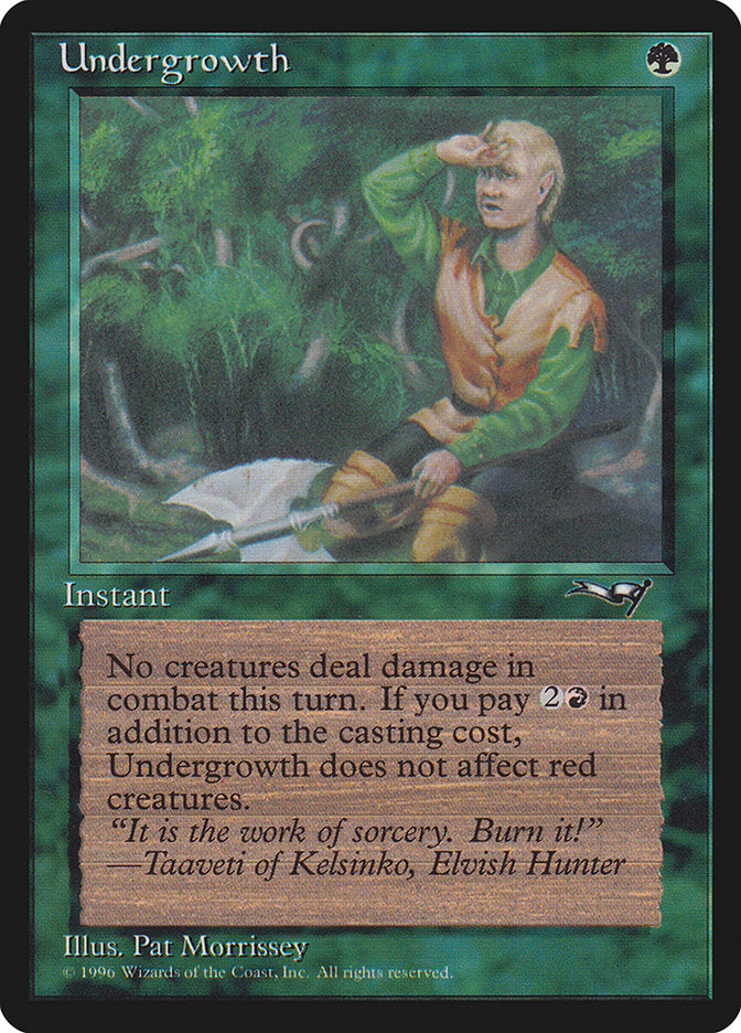 Undergrowth (Wiping Brow) [Alliances] | Local Legends