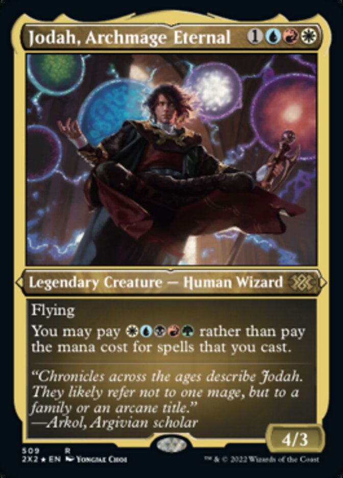 Jodah, Archmage Eternal (Foil Etched) [Double Masters 2022] | Local Legends