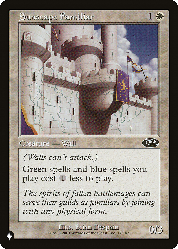 Sunscape Familiar [The List] | Local Legends