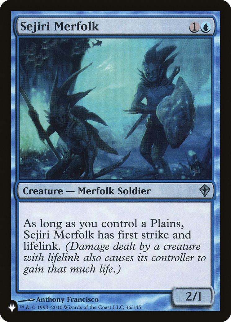 Sejiri Merfolk [The List] | Local Legends