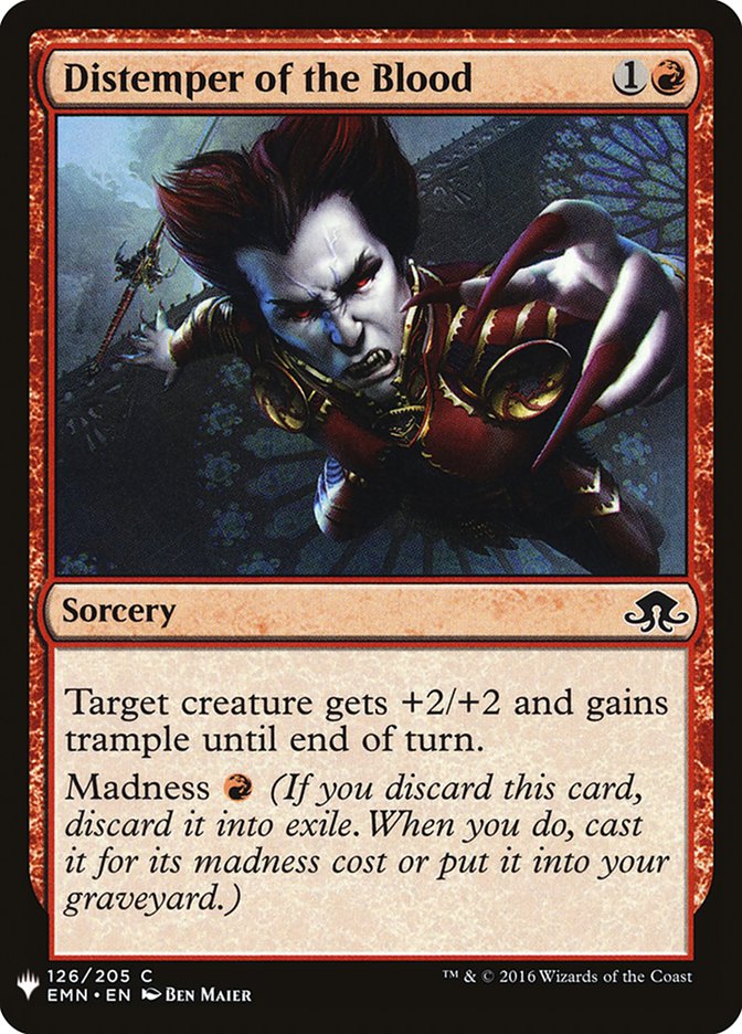 Distemper of the Blood [Mystery Booster] | Local Legends