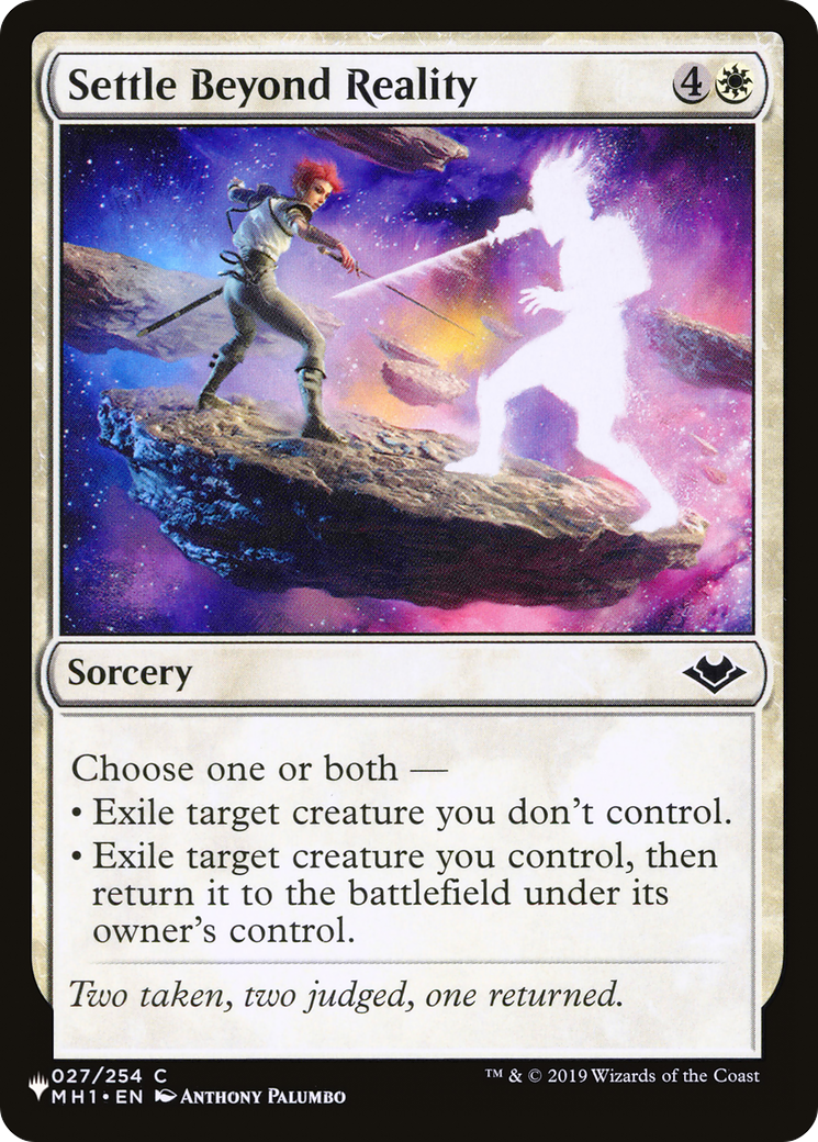 Settle Beyond Reality [The List] | Local Legends