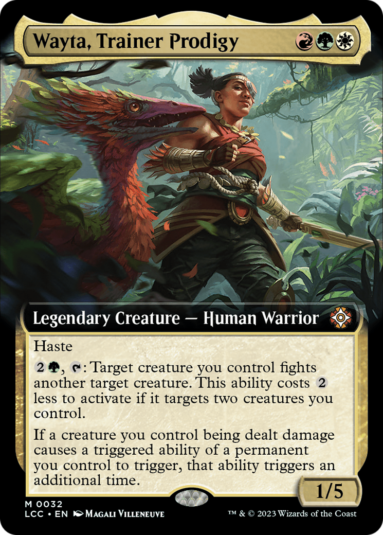 Wayta, Trainer Prodigy (Extended Art) [The Lost Caverns of Ixalan Commander] | Local Legends