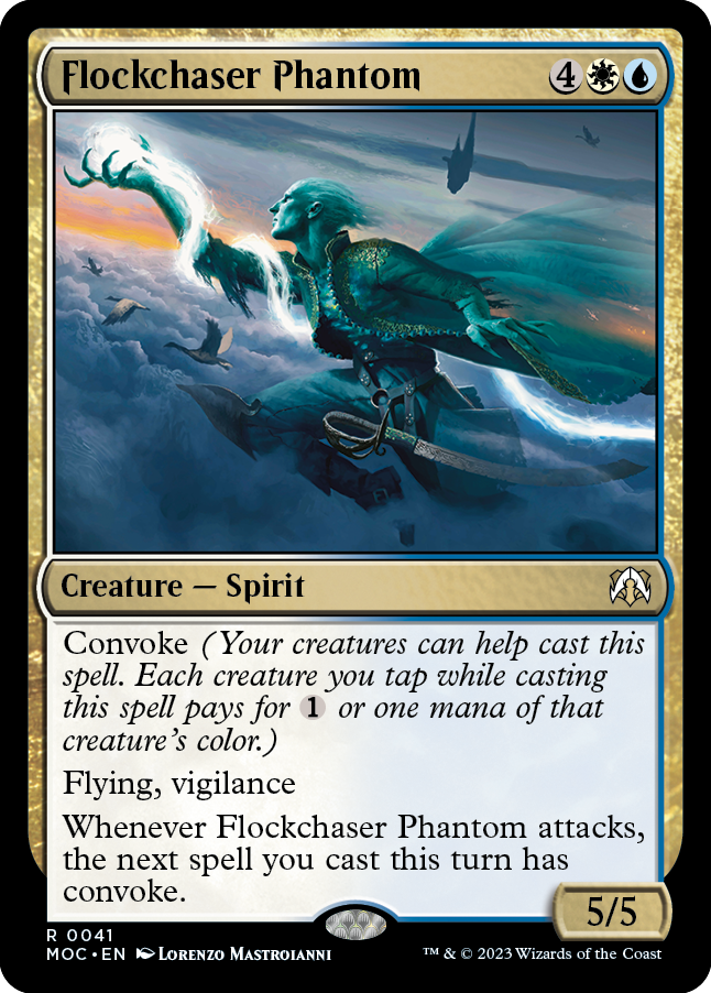 Flockchaser Phantom [March of the Machine Commander] | Golgari Games