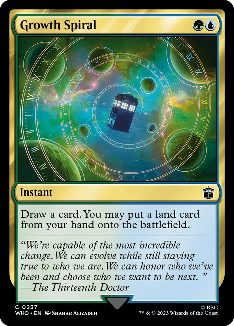 Growth Spiral [Doctor Who] | Local Legends