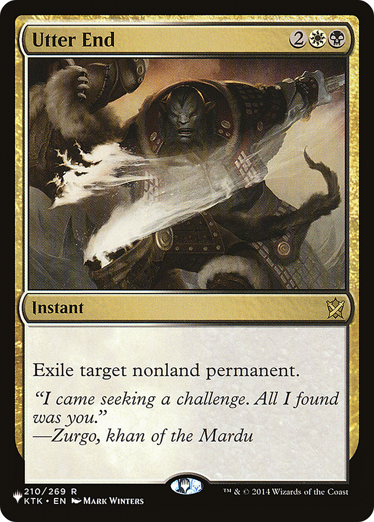 Utter End [Secret Lair: From Cute to Brute] | Local Legends