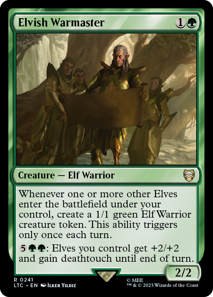 Elvish Warmaster [The Lord of the Rings: Tales of Middle-Earth Commander] | Local Legends