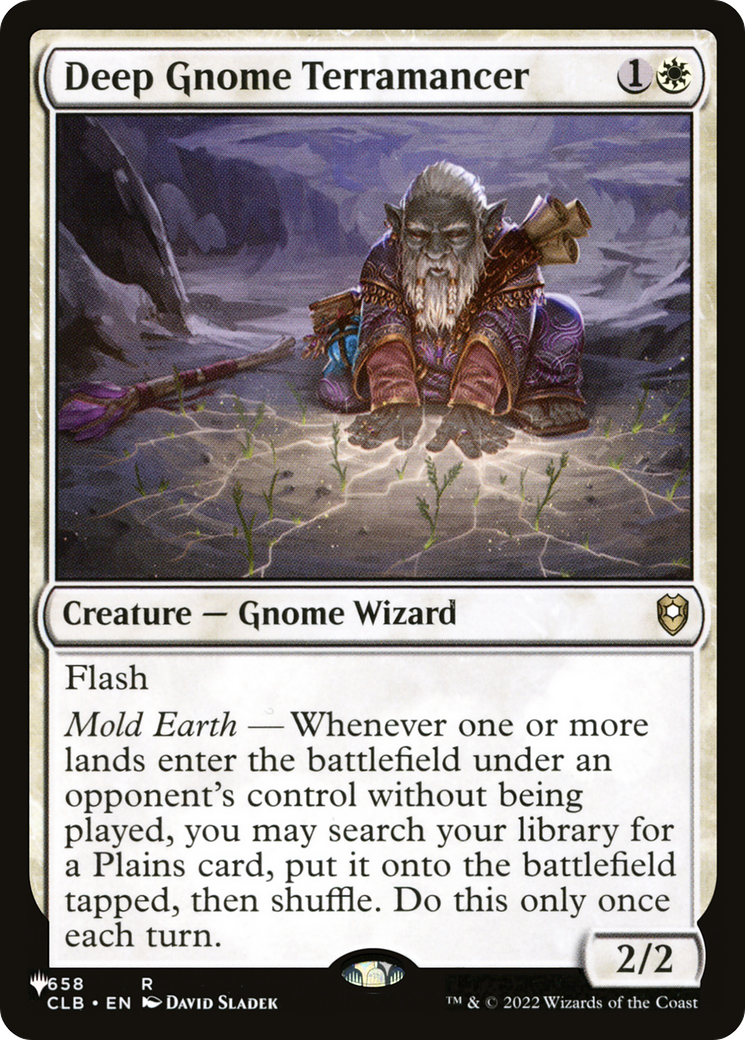 Deep Gnome Terramancer [The List] | Local Legends