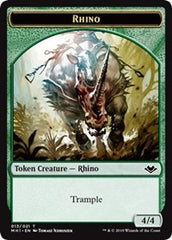 Rhino (013) // Spirit (016) Double-Sided Token [Modern Horizons Tokens] | Golgari Games