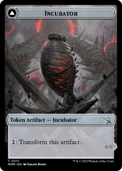 Incubator // Phyrexian (17) Double-Sided Token [March of the Machine Tokens] | Golgari Games