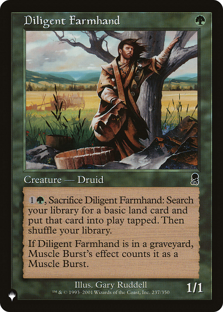 Diligent Farmhand [The List] | Local Legends