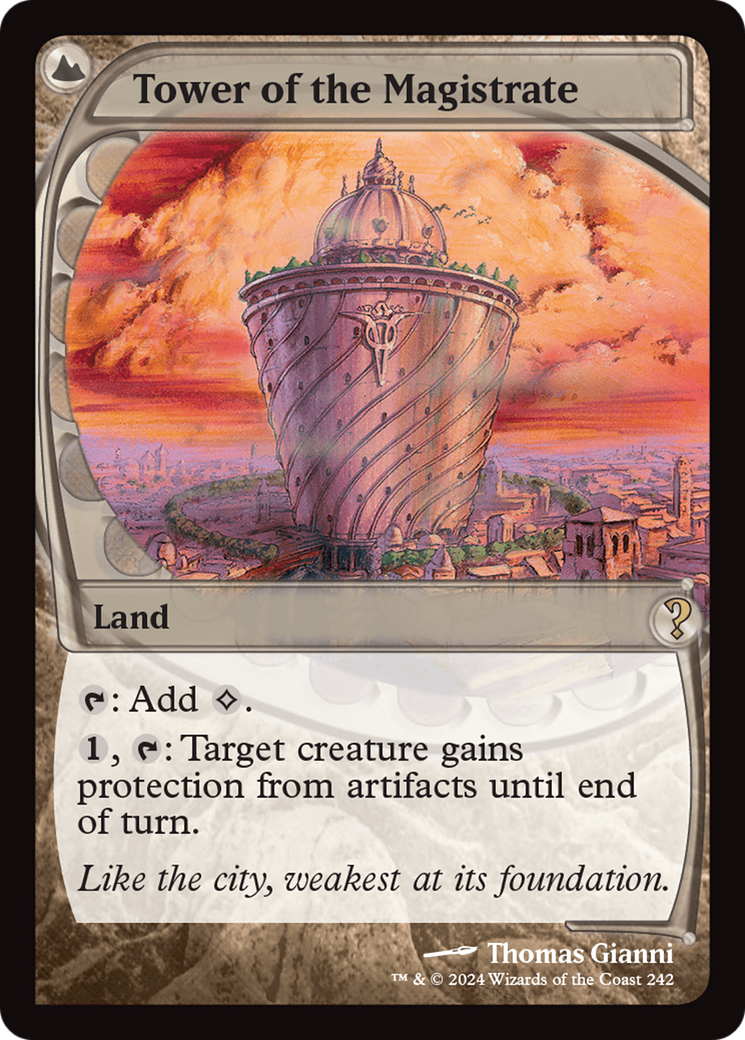 Tower of the Magistrate (Future Sight) [Mystery Booster 2] | Local Legends