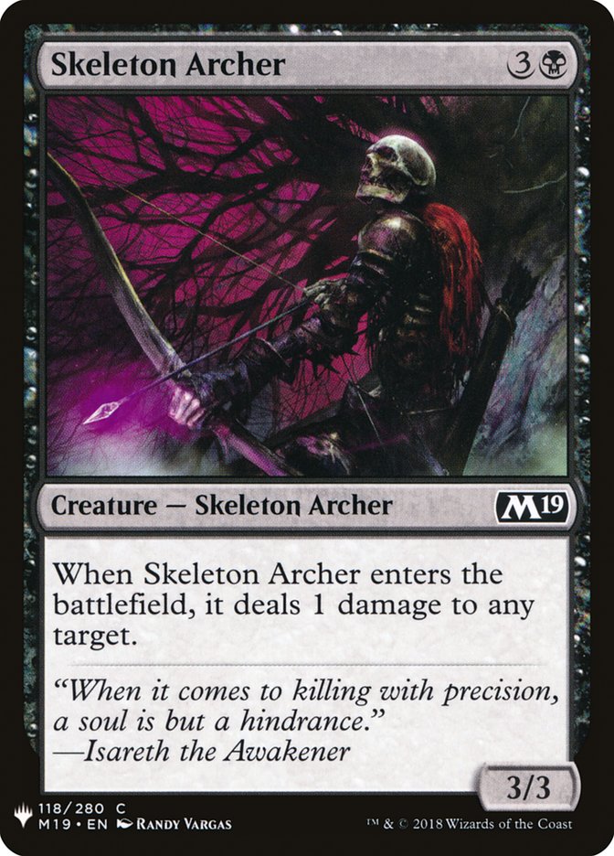 Skeleton Archer [Mystery Booster] | Golgari Games