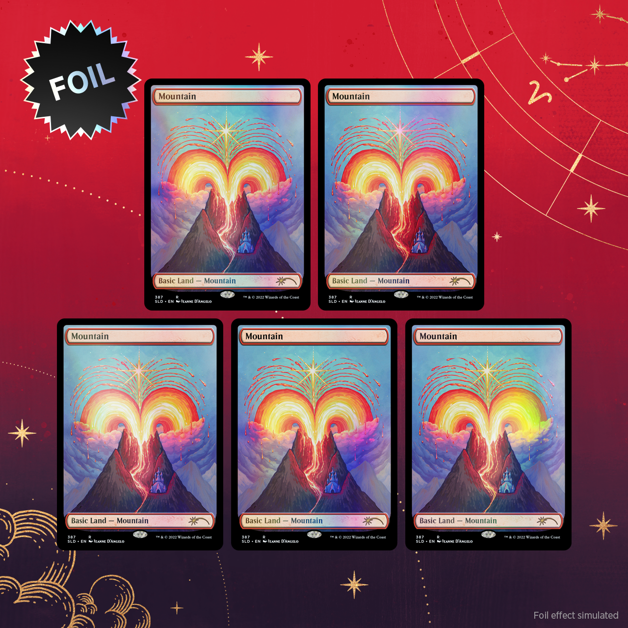 Secret Lair: Drop Series - The Astrology Lands (Aries - Foil Edition) | Local Legends