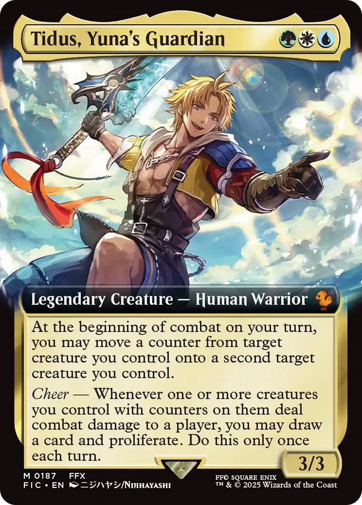 Tidus, Yuna's Guardian (Extended Art) [FINAL FANTASY Commander] | Local Legends
