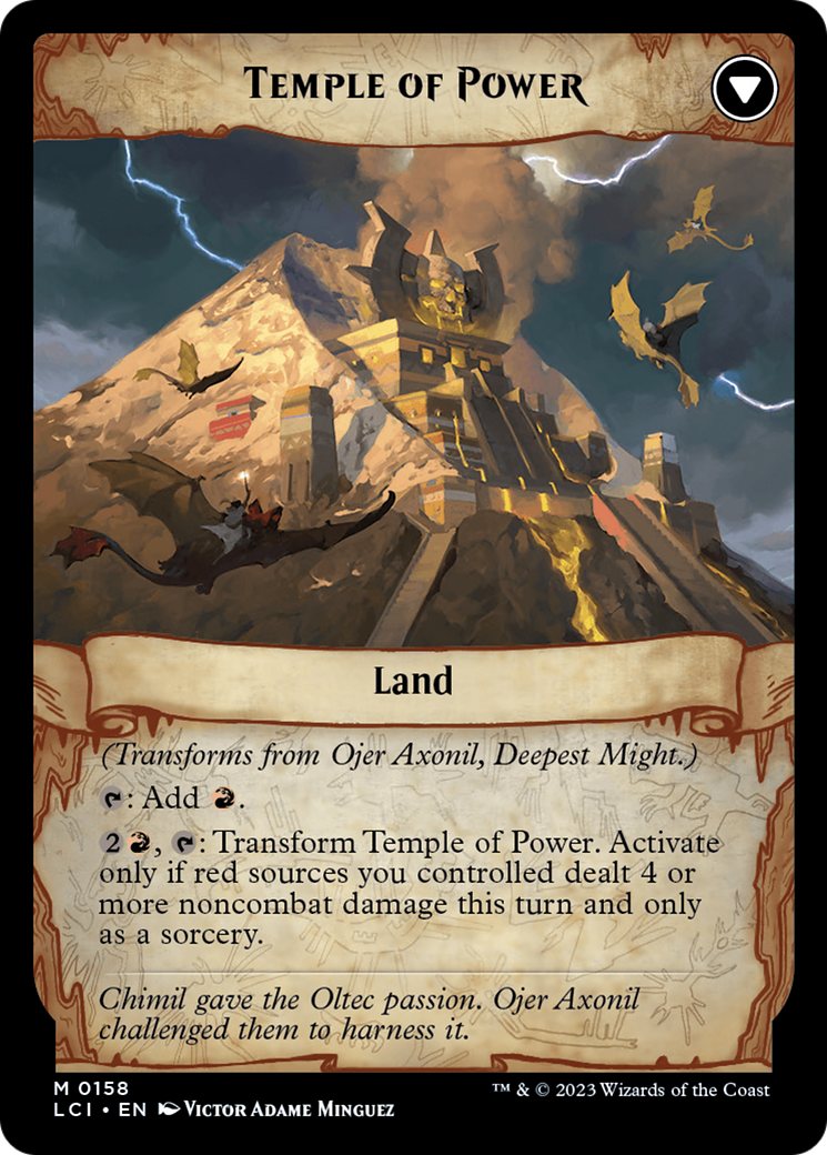 Ojer Axonil, Deepest Might // Temple of Power [The Lost Caverns of Ixalan] | Golgari Games