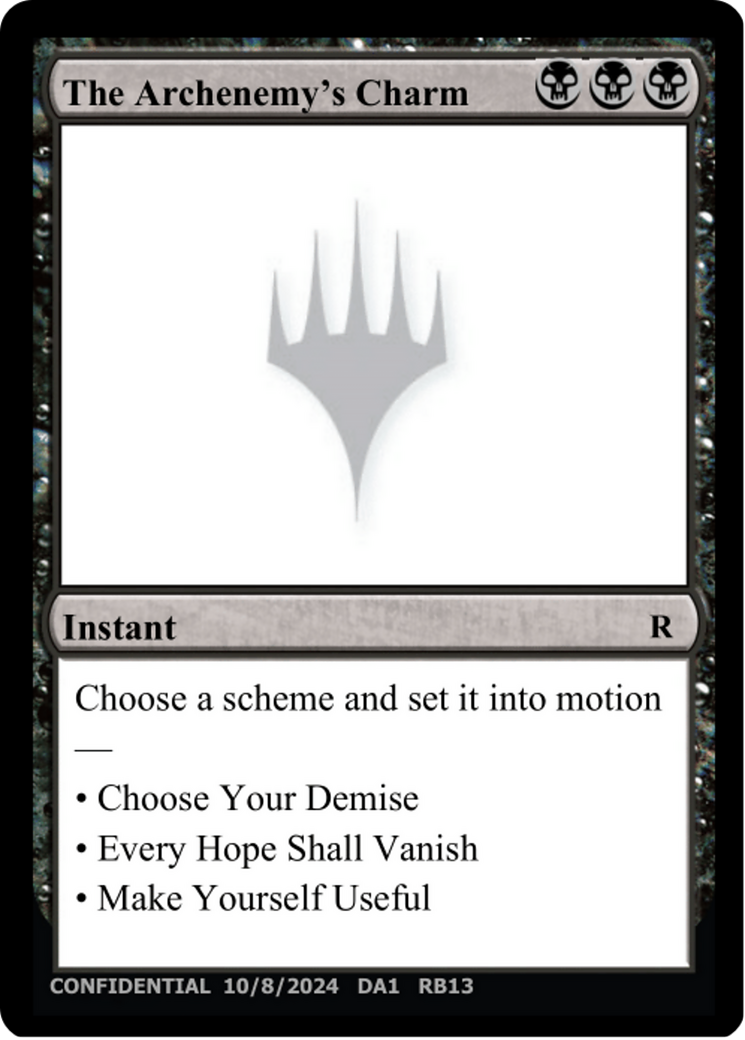The Archenemy's Charm [Unknown Event] | Local Legends