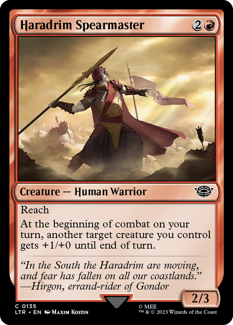 Haradrim Spearmaster [The Lord of the Rings: Tales of Middle-Earth] | Local Legends