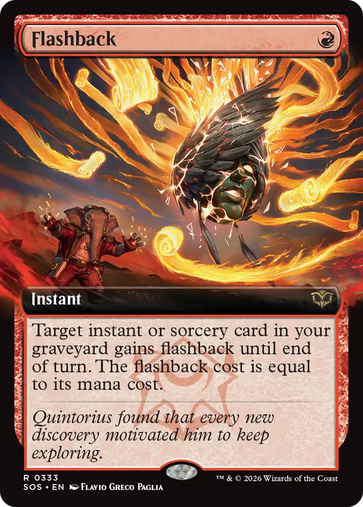 Flashback (Extended Art) [Secrets of Strixhaven] | Local Legends