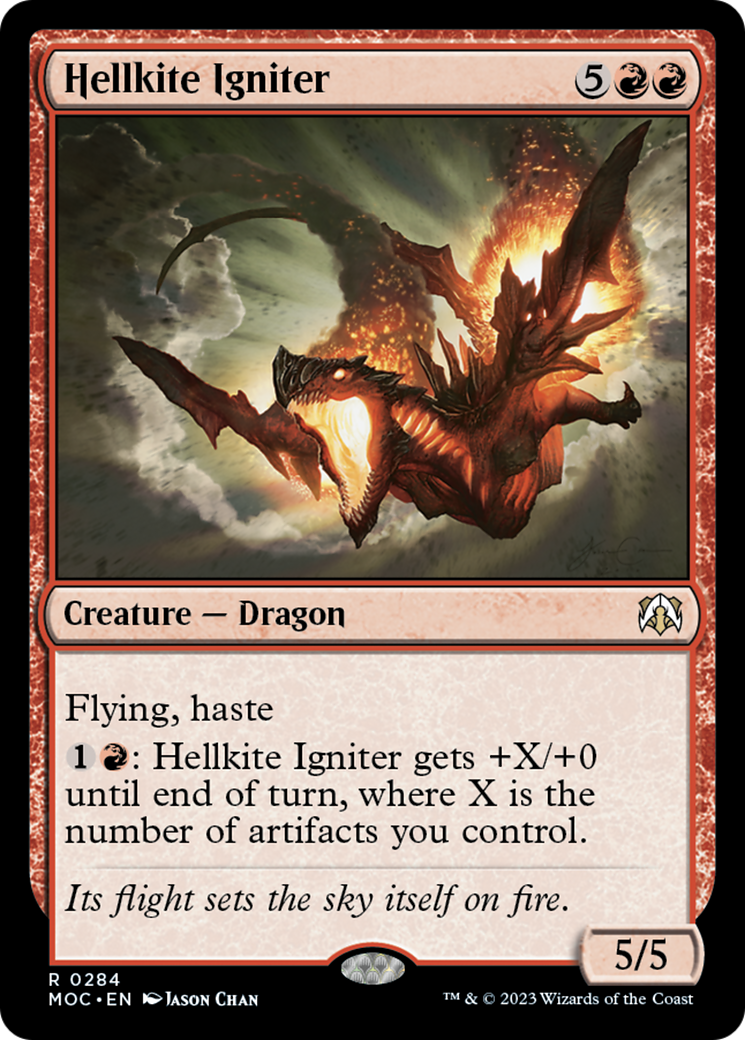 Hellkite Igniter [March of the Machine Commander] | Local Legends