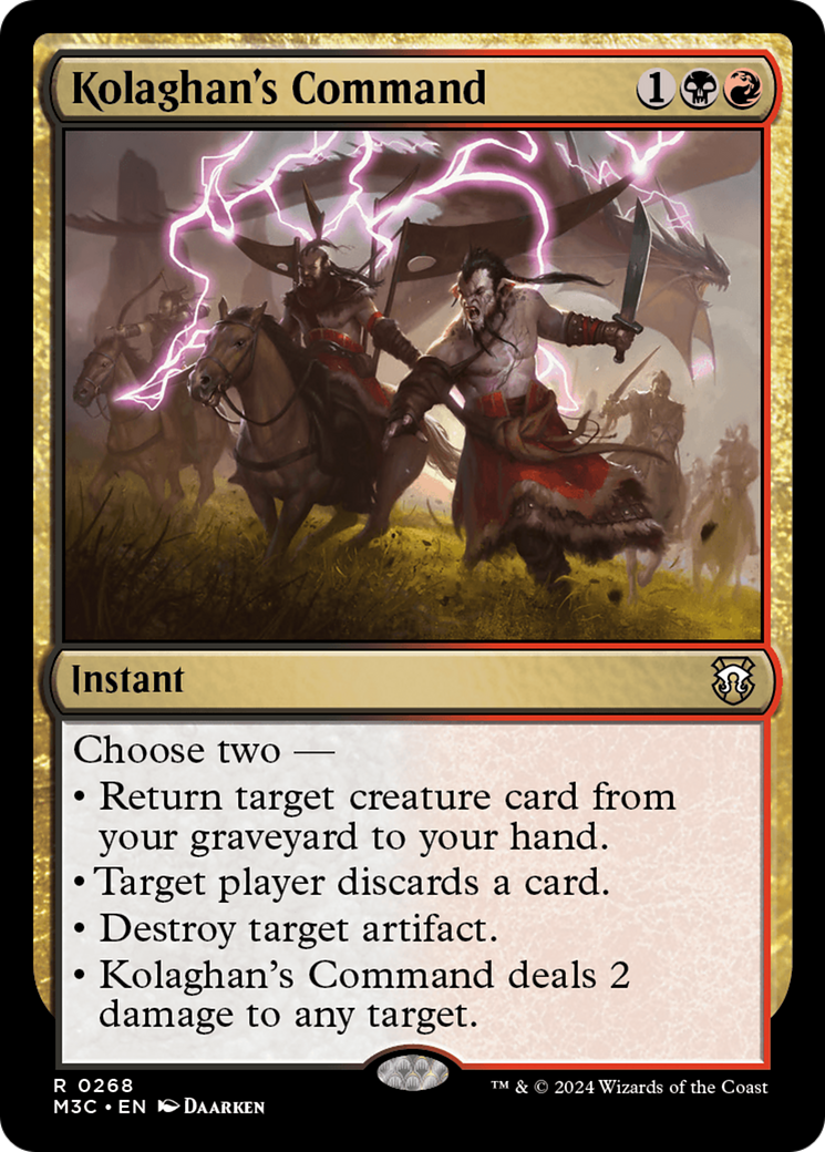Kolaghan's Command [Modern Horizons 3 Commander] | Local Legends